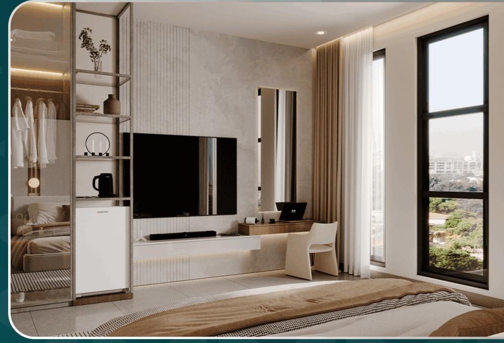 Suite living area