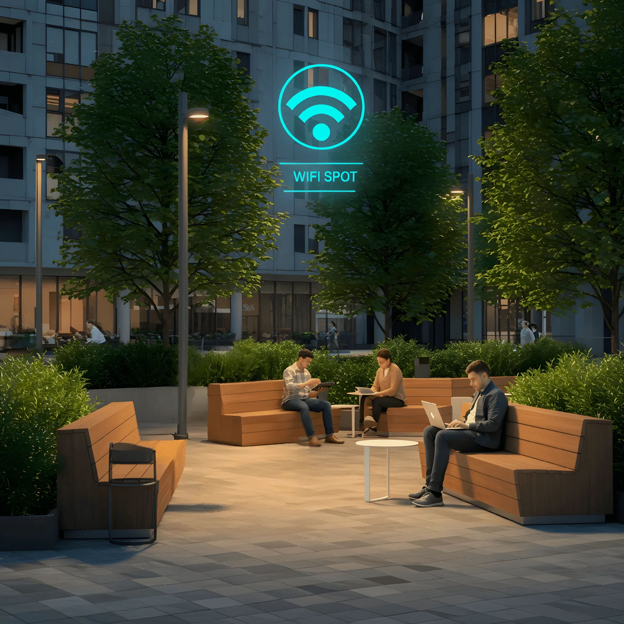 WiFi Spots at Al Kabir Downtown